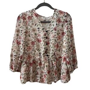 Good hart Matilda Jane zilker floral blouse small